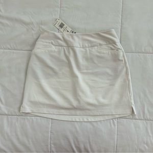 white adidas golf skirt BRAND NEW